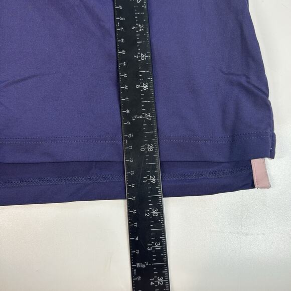 Greyson Polo Shirt Mens Large Purple Performance Wicking Golf Club Logo - Picture 7 of 8